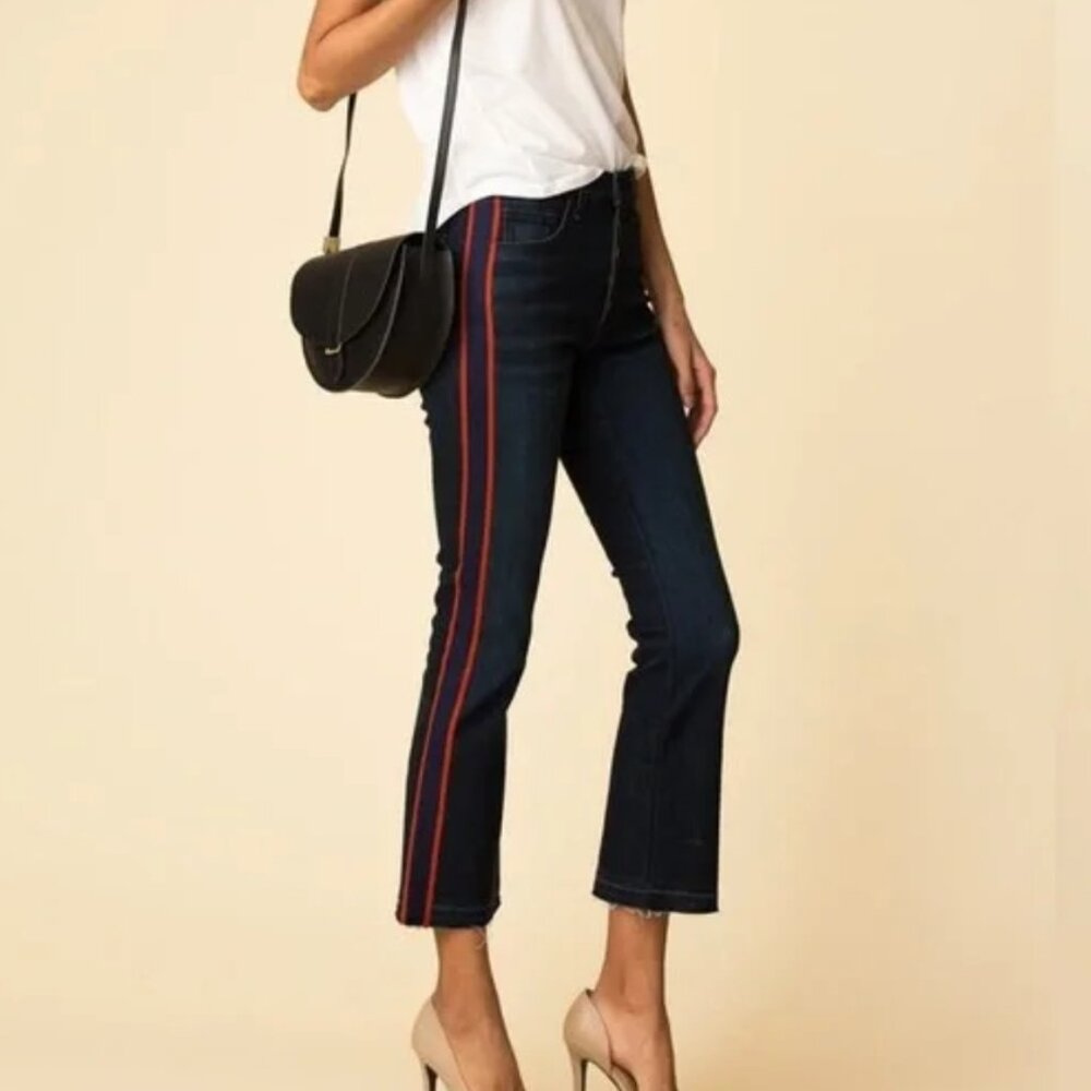 𝅺VERONICA Beard NWT Carolyn Hi Rise Baby Boot Jeans Denim Size 15 (14)